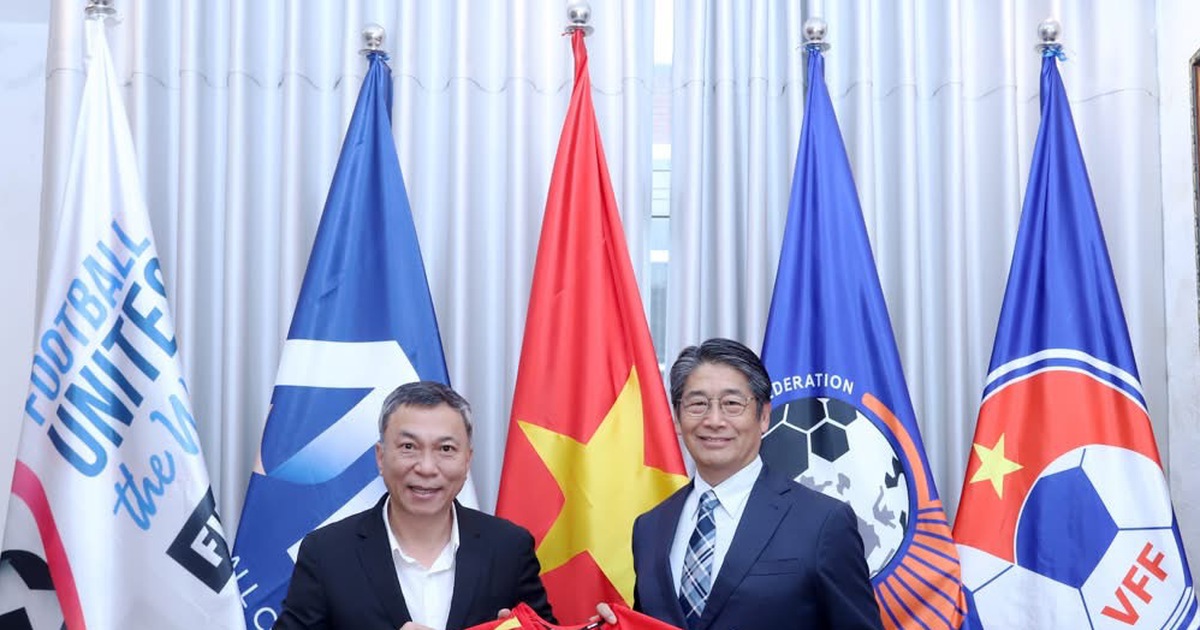 VFF President Tran Quoc Tuan had an important meeting with the Japanese Ambassador to Vietnam
