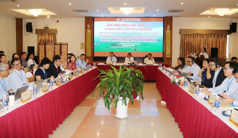 Các chuyên gia đóng góp hồ sơ đề cử Di sản thế giới cho Khu di tích khảo cổ Óc Eo - Ba Thê -0