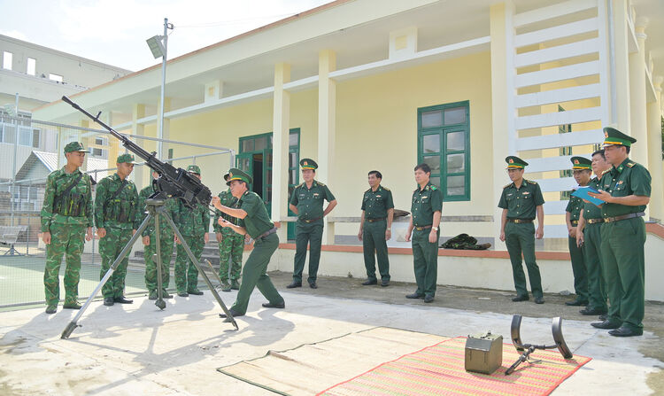 Bộ Tư lệnh Bộ đội Biên phòng kiểm tra tại An Giang