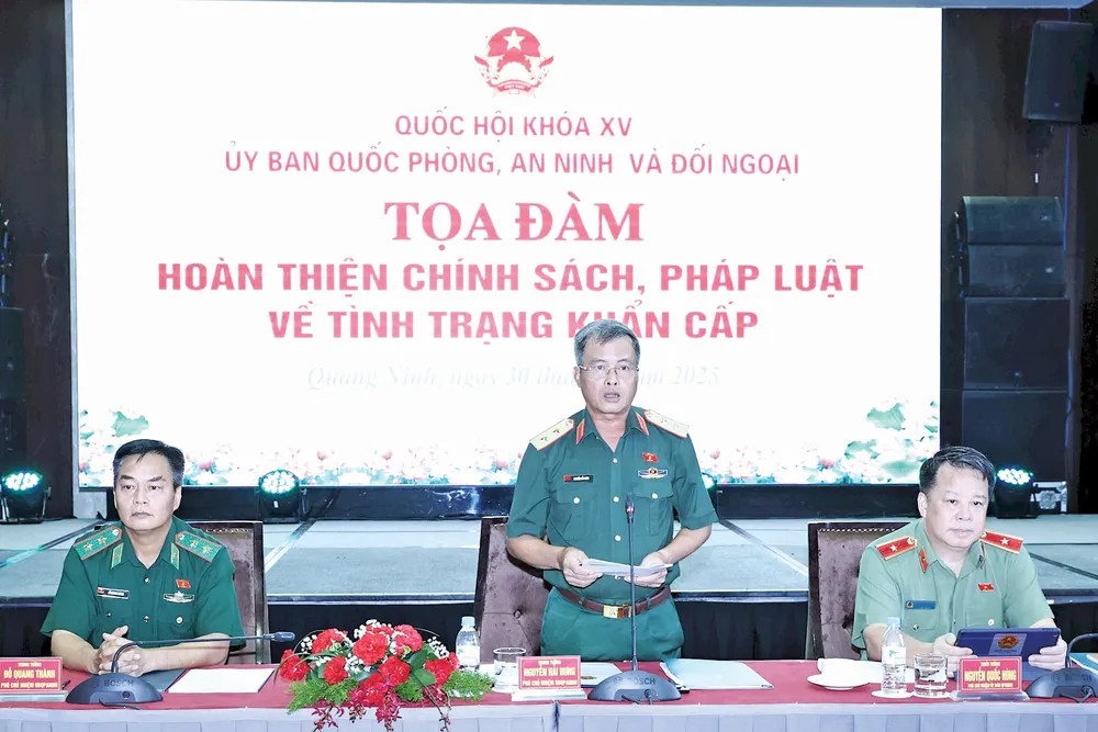 អនុប្រធានគណៈកម្មាធិការការពារជាតិ សន្តិសុខ និងកិច្ចការបរទេស លោក Nguyen Hai Hung ថ្លែងមតិ