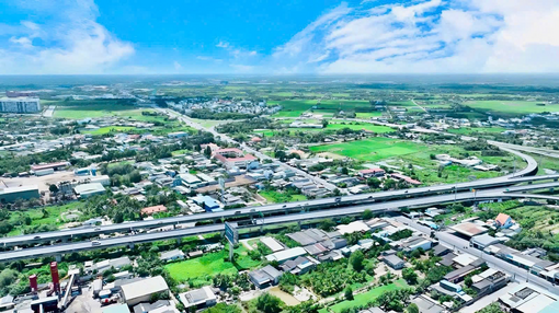 Total construction of the entire Ring Road 4 of Ho Chi Minh City, wave of population dispersion to Ben Luc