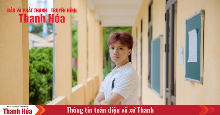 Top student of D07 block, Thanh Hoa province, owns IELTS 8.0