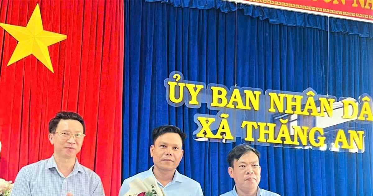 Xã Thăng An khen thưởng công dân dũng cảm cứu người đuối nước