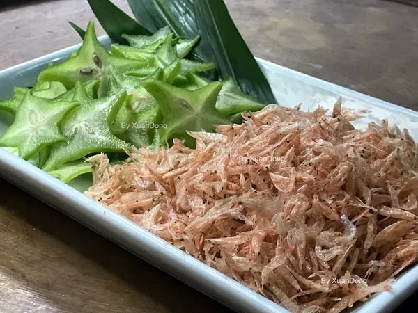 Tép rang khế chua - món ngon tuổi thơ trong tôi và cách mẹ tôi làm ngon đúng vị, chỉ tốn 30 nghìn đồng- Ảnh 3.