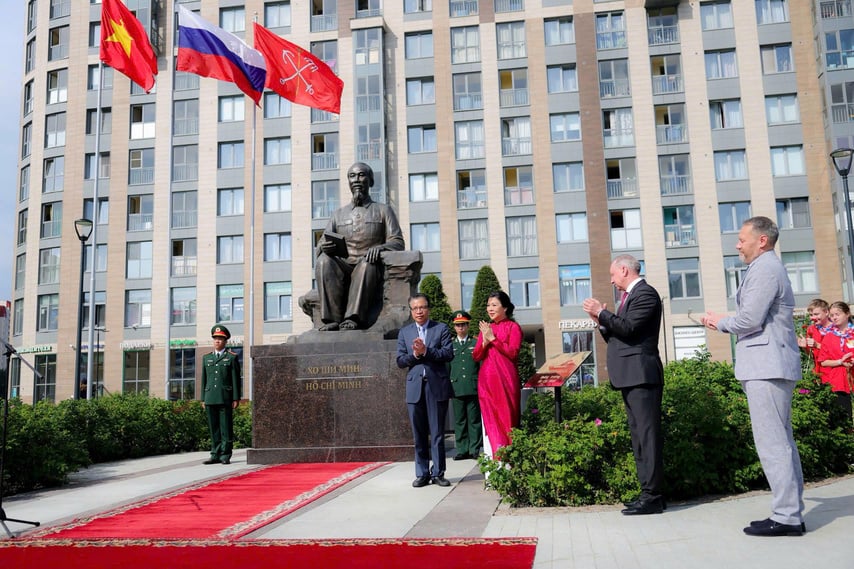 Quảng trường tại St. Petersburg được mang tên Hồ Chí Minh - Ảnh 2.