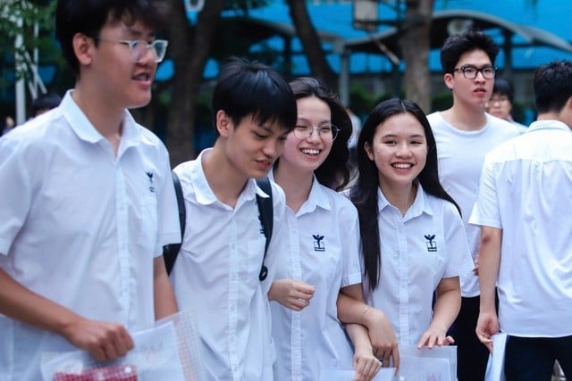 Thí sinh thi tốt nghiệp THPT 2025.