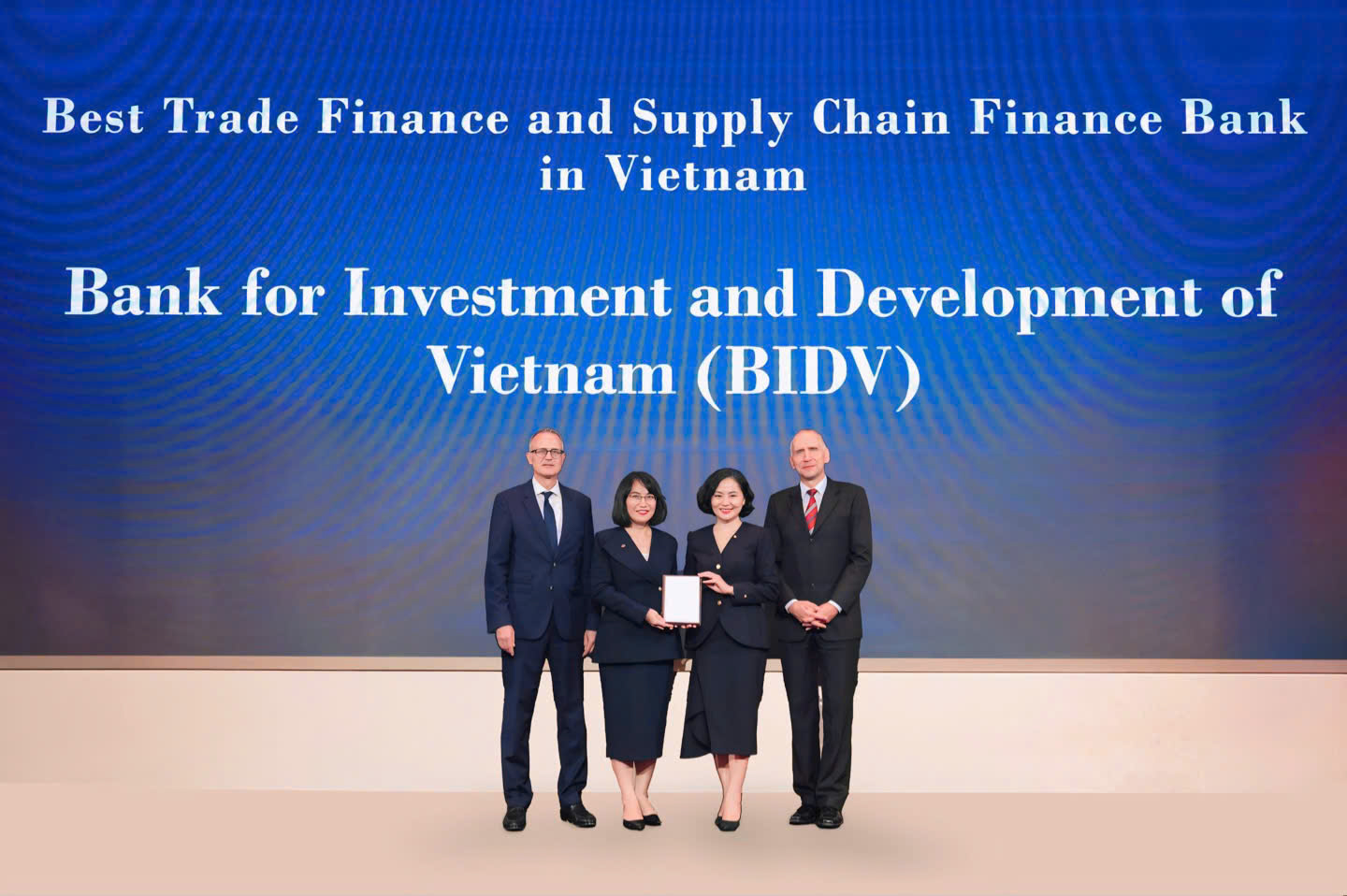 BIDV khẳng định vị thế với giải thưởng tài trợ thương mại quốc tế