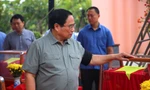 Thủ tướng Phạm Minh Chính dự lễ truy điệu, an táng hài cốt liệt sĩ tại An Giang