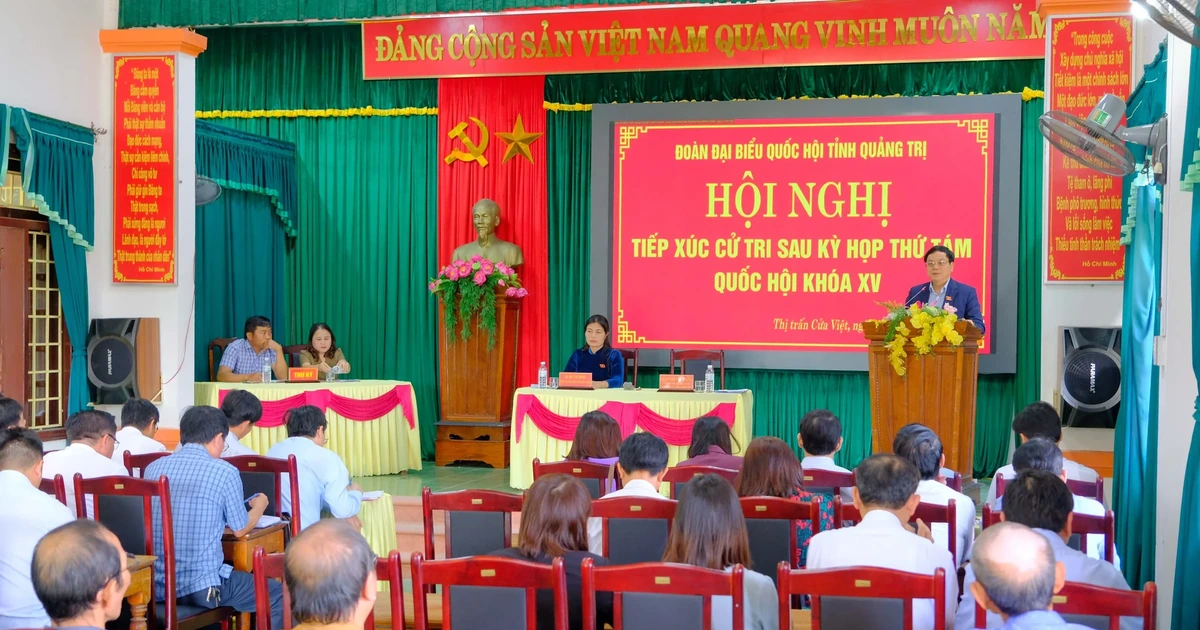 Nội dung kiến nghị cử tri tỉnh Quảng Trị và trả lời của các bộ, ngành liên quan