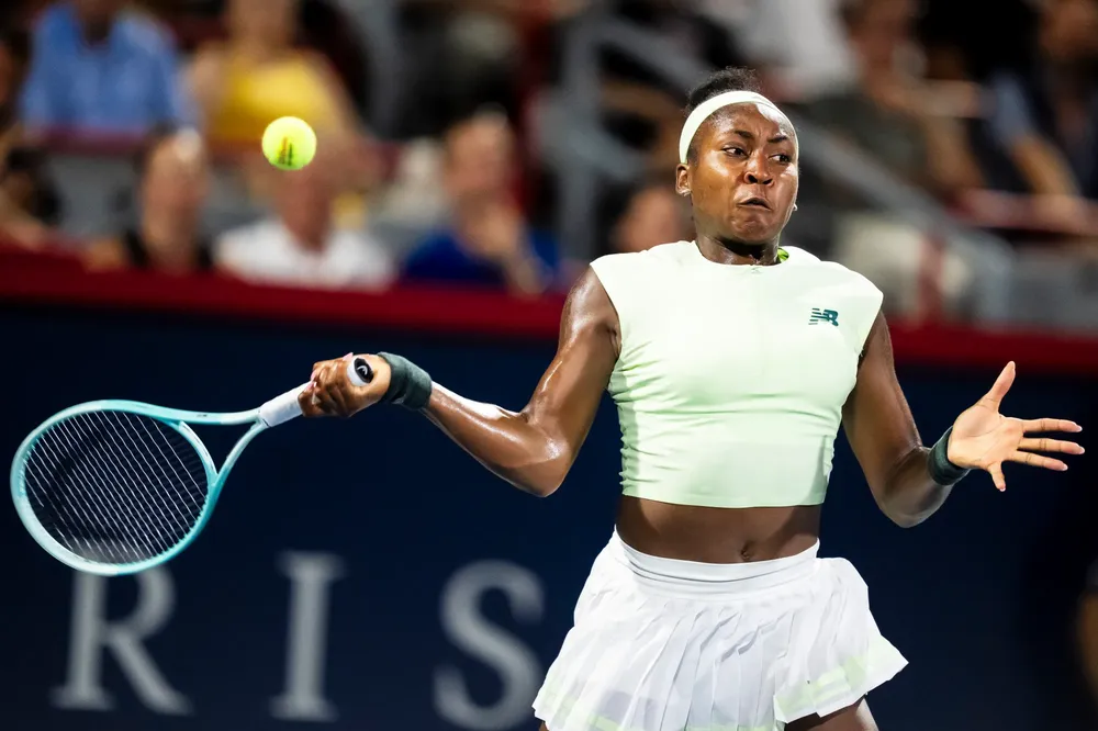 Gauff struggled to overcome Collins