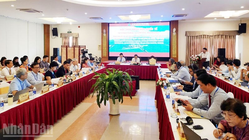 Quang cảnh hội thảo. 