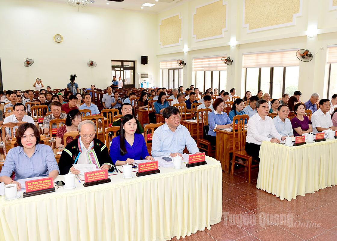 Ủy ban MTTQ Việt Nam tỉnh Tuyên Quang tổ chức Hội nghị lần thứ nhất, nhiệm kỳ 2024-2029