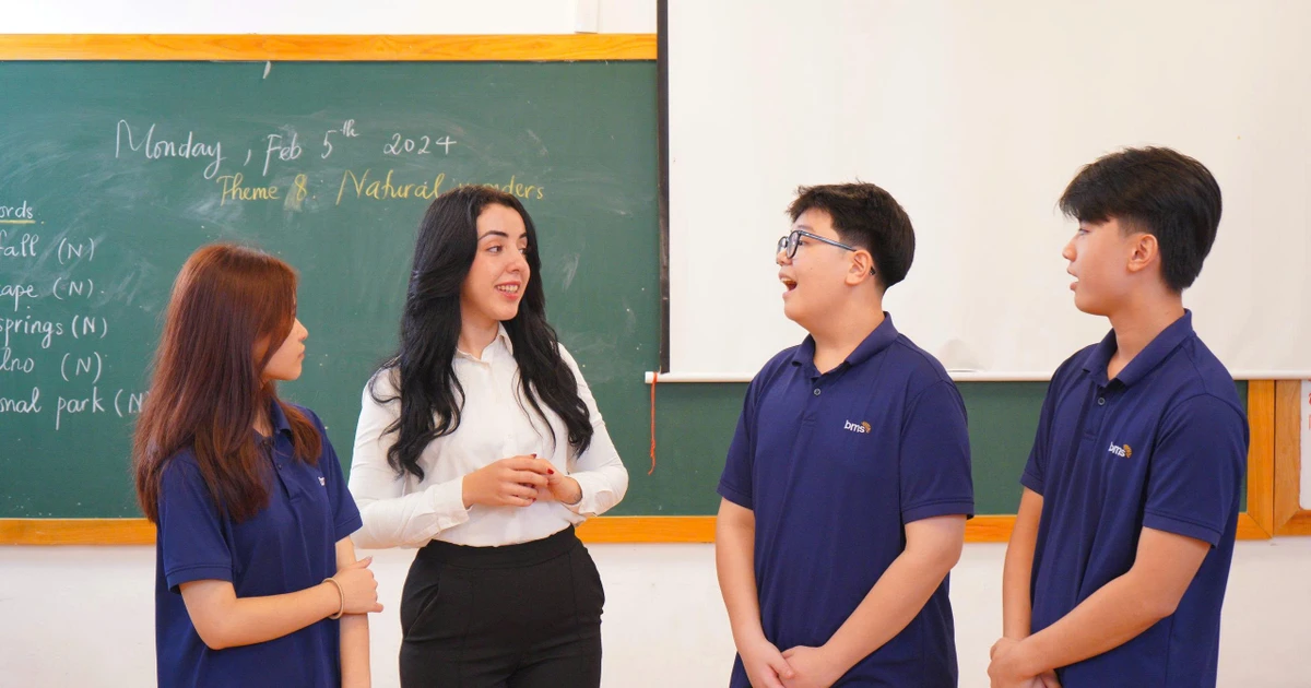 Tiếng Anh được sử dụng hiệu quả trong hoạt động dạy học