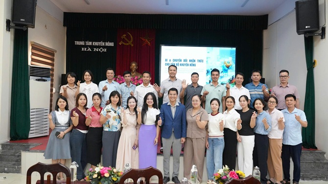 ហាណូយ៖ លើកកំពស់សមត្ថភាពបុគ្គលិក និងការផ្លាស់ប្តូរឌីជីថលក្នុងវិស័យកសិកម្ម