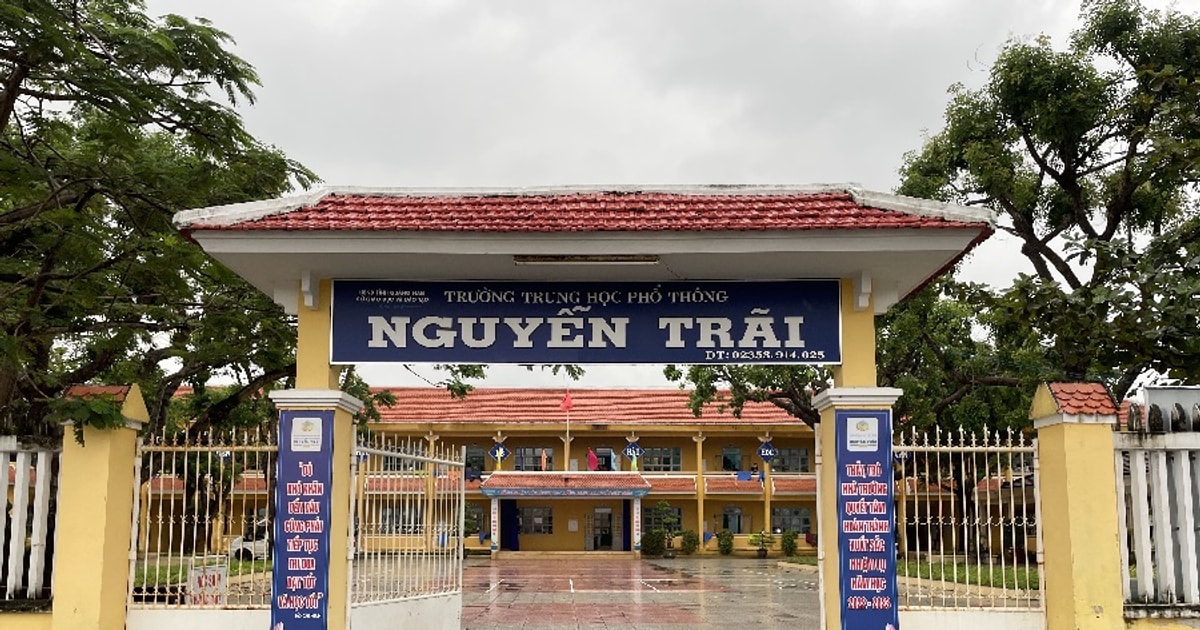 Da Nang City changes names of some high schools