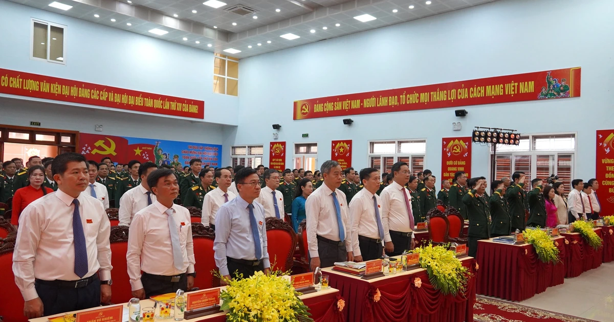 Đại hội đại biểu Đảng bộ Quân sự tỉnh Quảng Trị lần thứ I