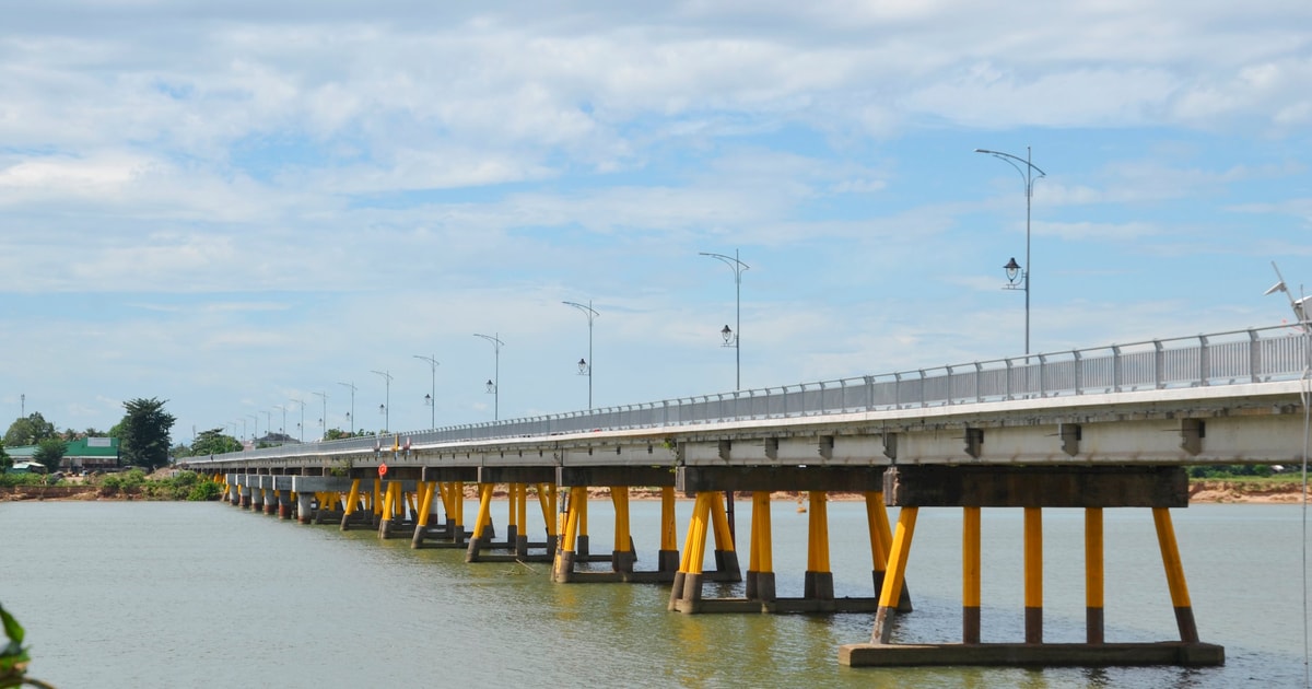 Sửa chữa cầu Câu Lâu cũ: Thông xe cuối tháng 8/2025