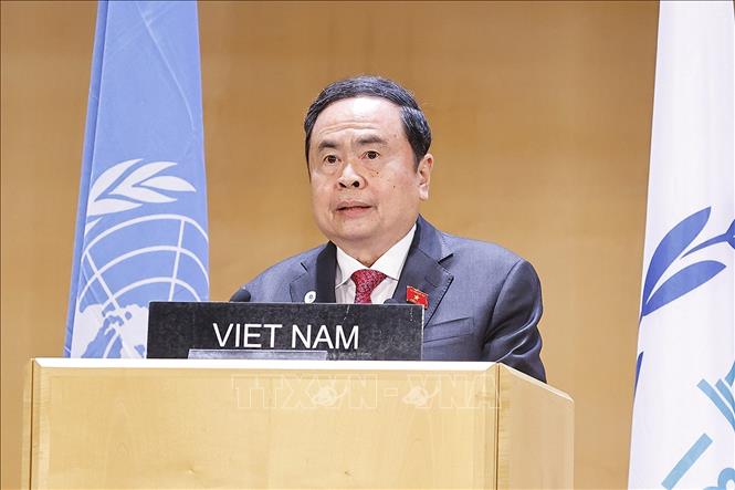 Chủ tịch Quốc hội Trần Thanh Mẫn: Chung tay xây dựng tương lai hòa bình, công lý, thịnh vượng