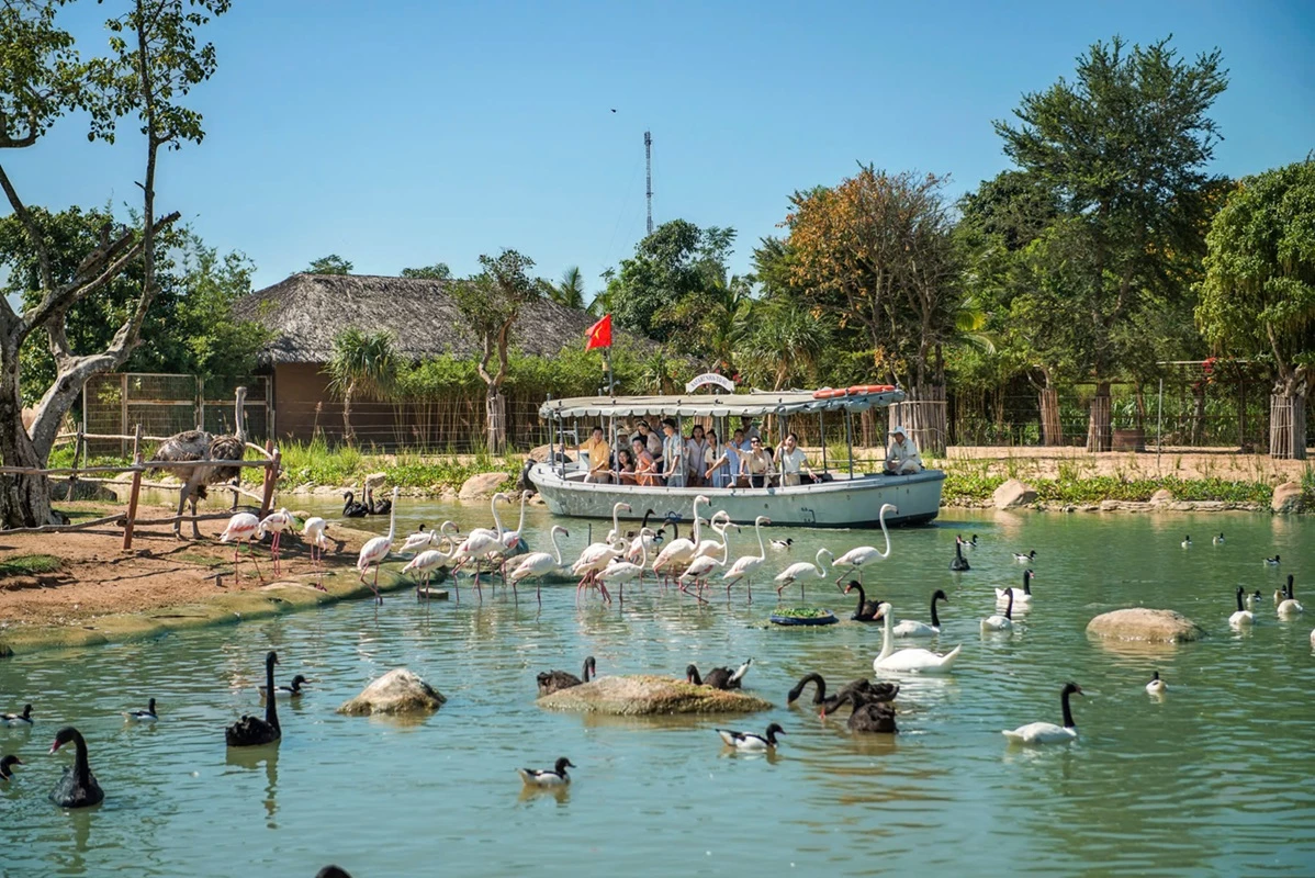  Khám phá thiên nhiên kỳ thú tại River Safari. Ảnh: VinWonders.