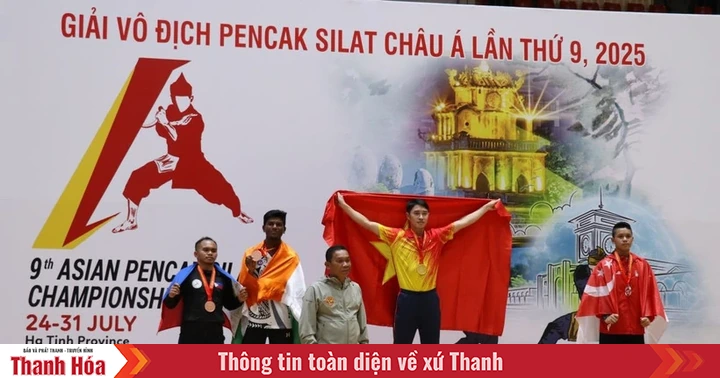 Việt Nam về nhất toàn đoàn tại Giải Vô địch Pencak Silat châu Á 2025
