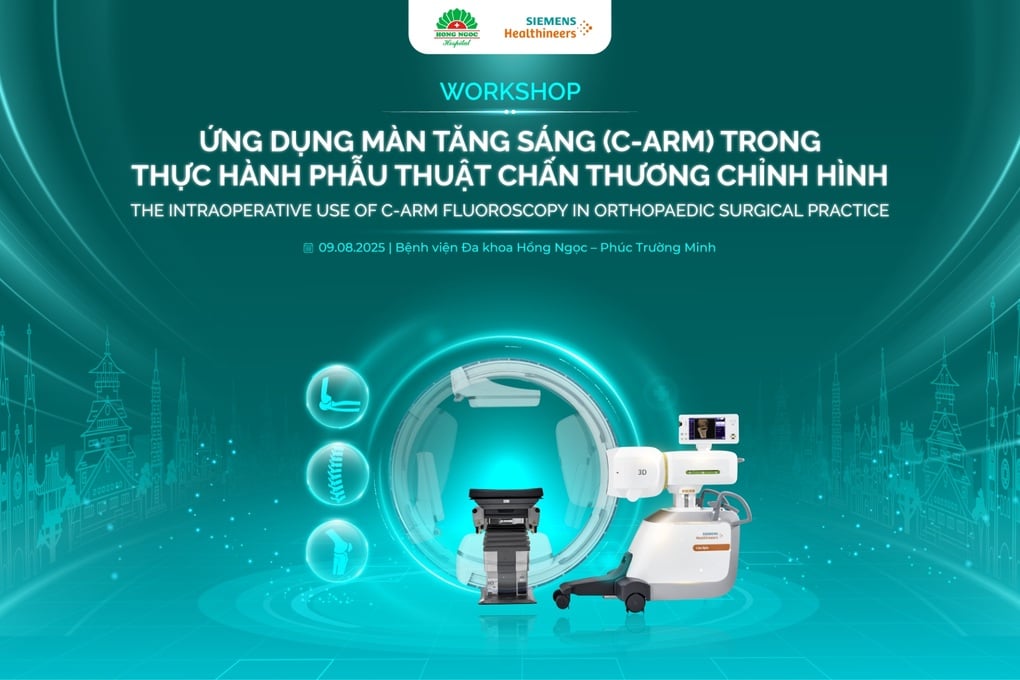 Bệnh viện Hồng Ngọc hợp tác quốc tế ứng dụng C-arm trong phẫu thuật chấn thương chỉnh hình - 1