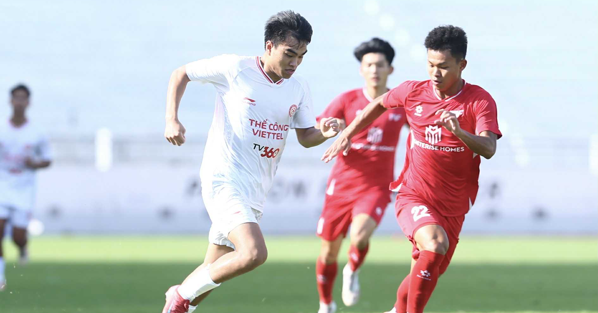 Có hai nhà vô địch U23 Đông Nam Á, Thể Công - Viettel vẫn thua ở chung kết U21 quốc gia