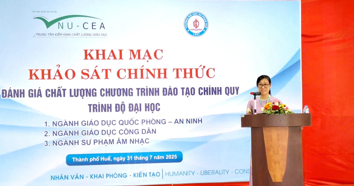 Đánh giá ngoài 3 chương trình đào tạo đại học tại Trường Đại học Sư phạm, ĐH Huế