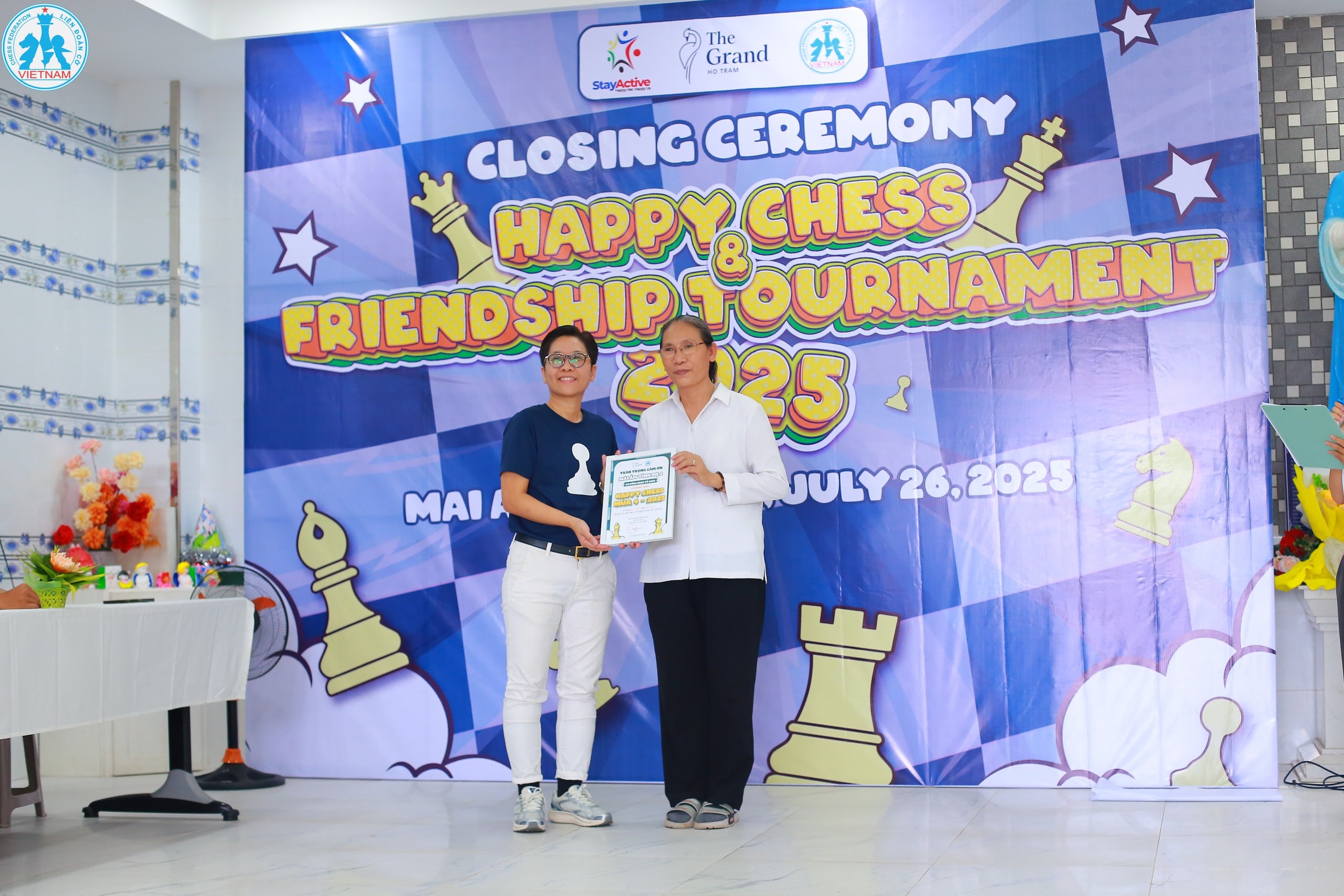 Giải cờ vua Happy Chess & Friendship: Trí tuệ gieo mầm từ yêu thương- Ảnh 2.