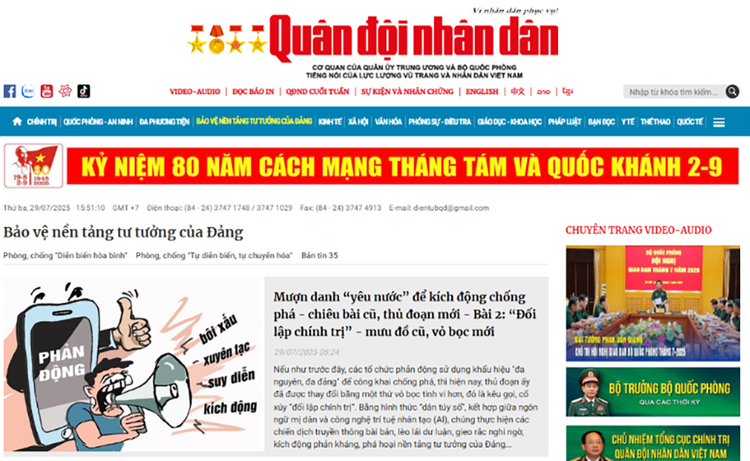 Phát huy vai trò của báo chí trong bảo vệ nền tảng tư tưởng của Đảng - Bài 1: Vũ khí tư tưởng sắc bén