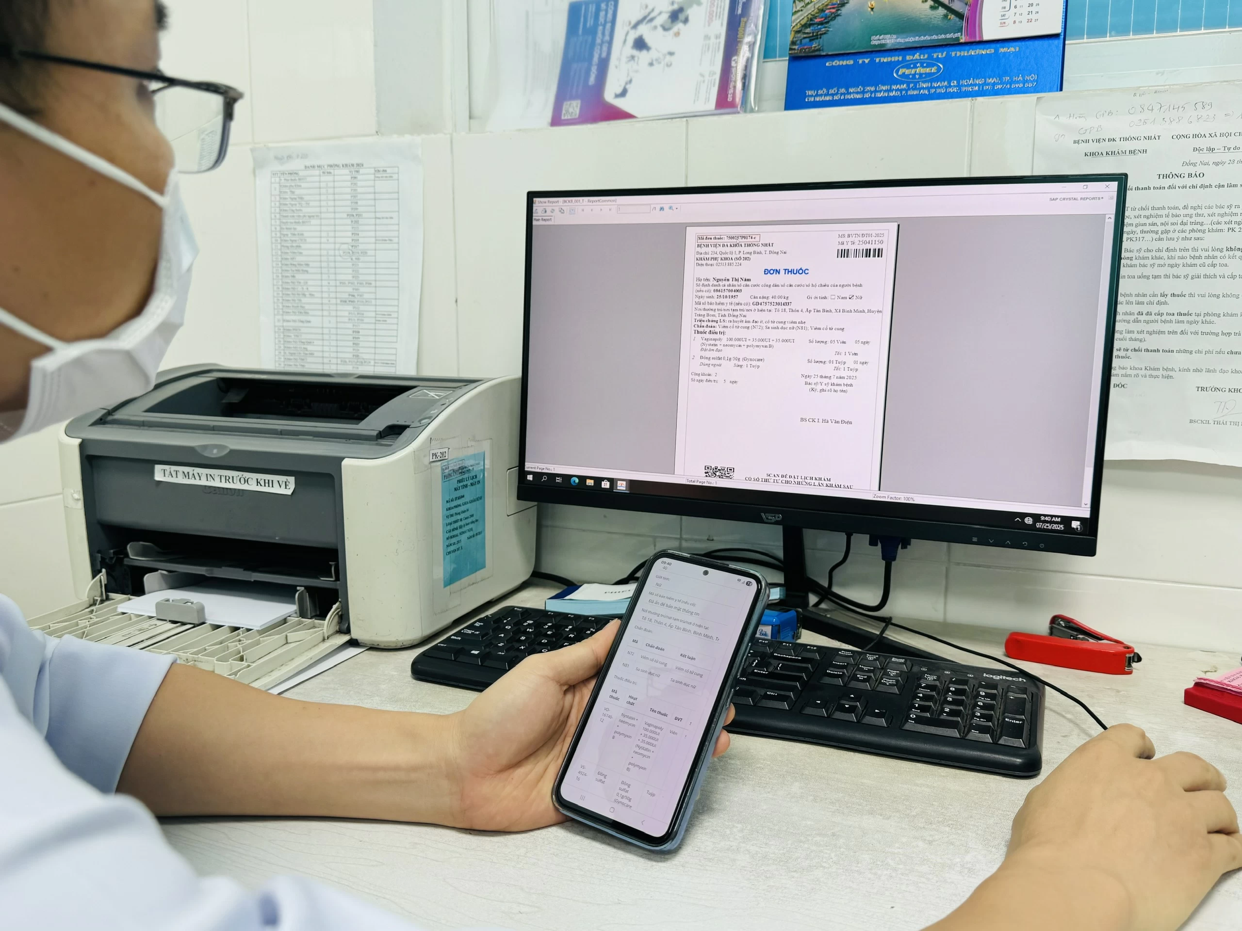 Các cơ sở y tế Đồng Nai khẩn trương triển khai kê đơn thuốc điện tử