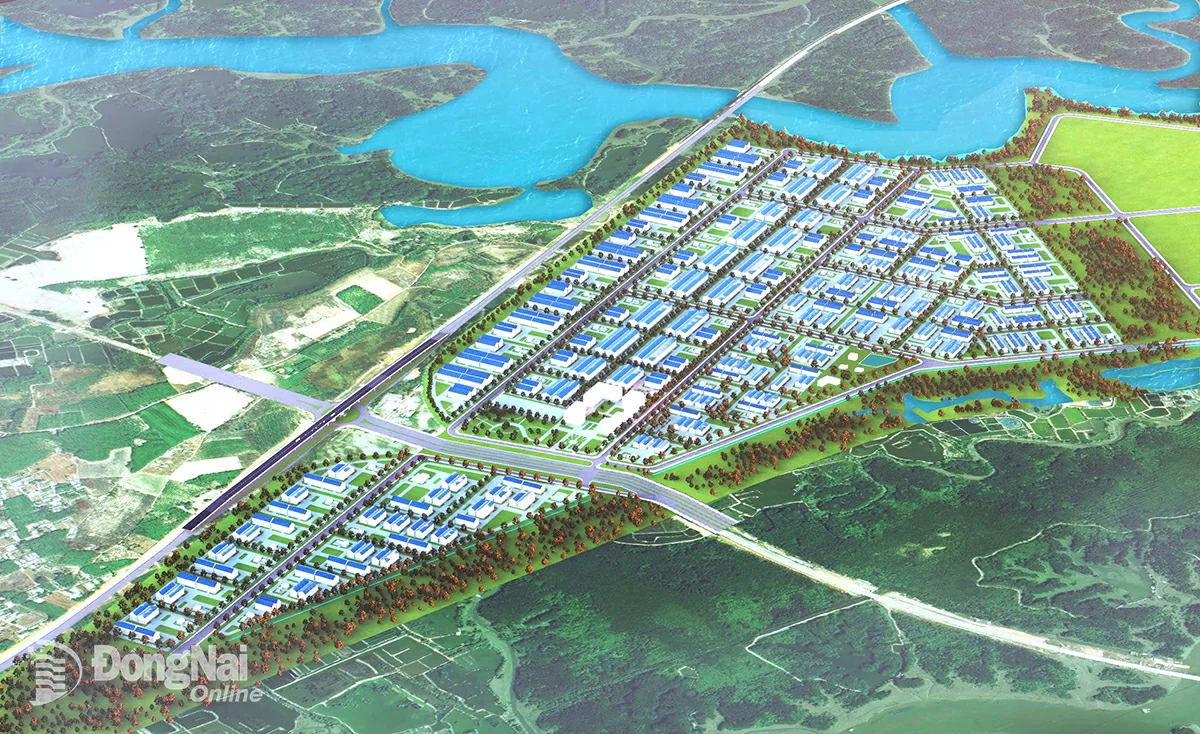 Perspective of Phuoc An Industrial Park