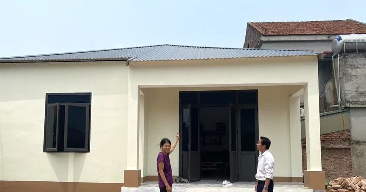 Ban Nguyen Commune completed the demolition of temporary houses.
