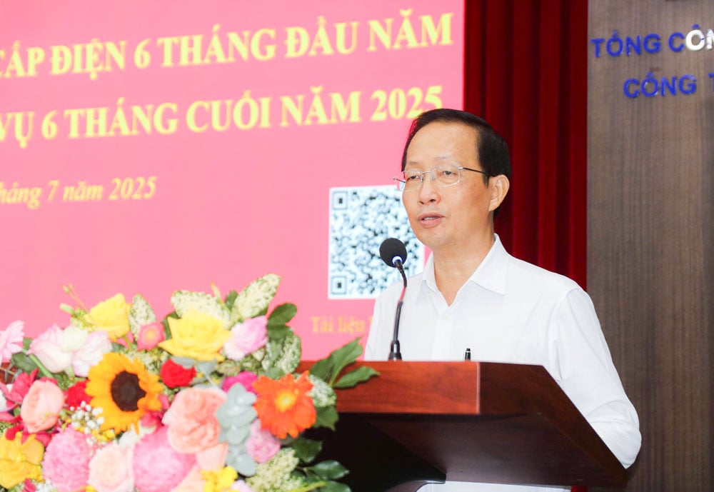 Ông Nguyễn Trúc Sơn- Ủy viên Ban Thường vụ Tỉnh ủy, Phó Chủ tịch UBND tỉnh phát biểu tại hội nghị.