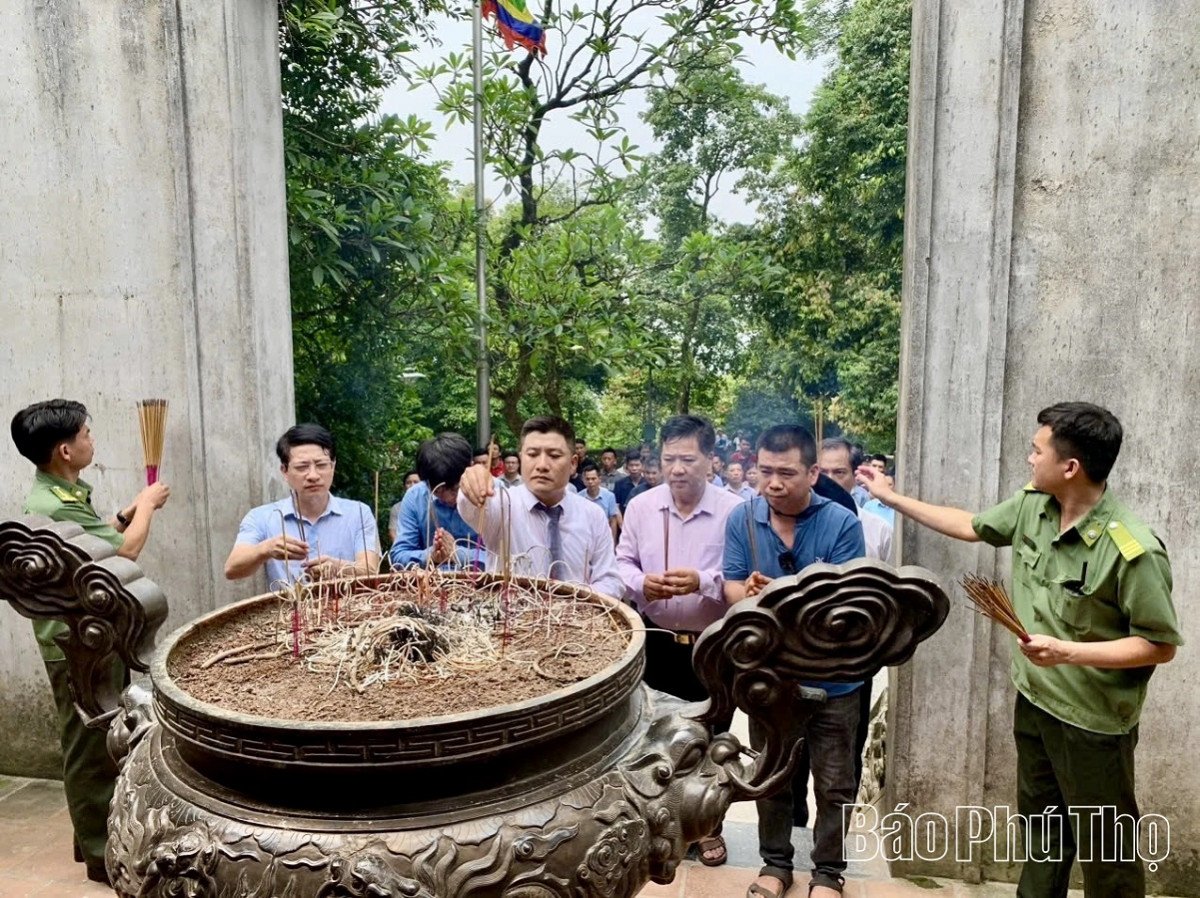 Phú Thọ: Khảo sát và liên kết phát triển sản phẩm du lịch năm 2025 - Ảnh 1.