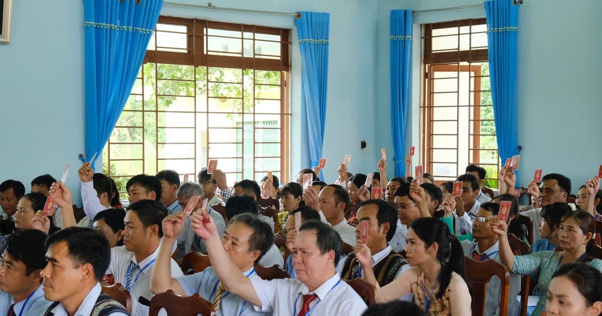 គណកម្មាធិការបក្សឃុំ Cat Tien 3៖ ចូលអាណត្តិថ្មីដោយទំនុកចិត្ត