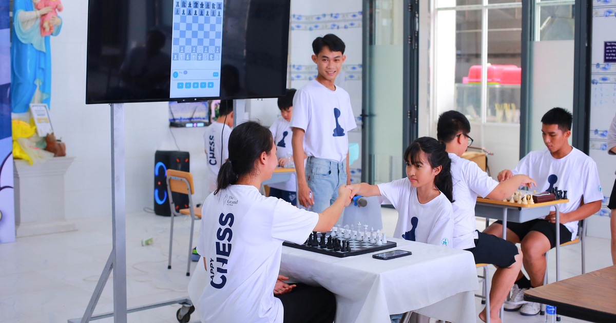 Giải cờ vua Happy Chess & Friendship: Trí tuệ gieo mầm từ yêu thương