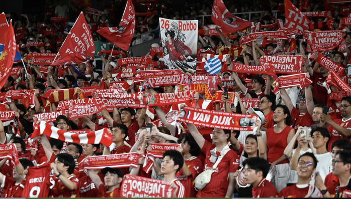 Liverpool ngược dòng thắng Yokohama F. Marinos, tài năng trẻ tỏa sáng - Ảnh 1.