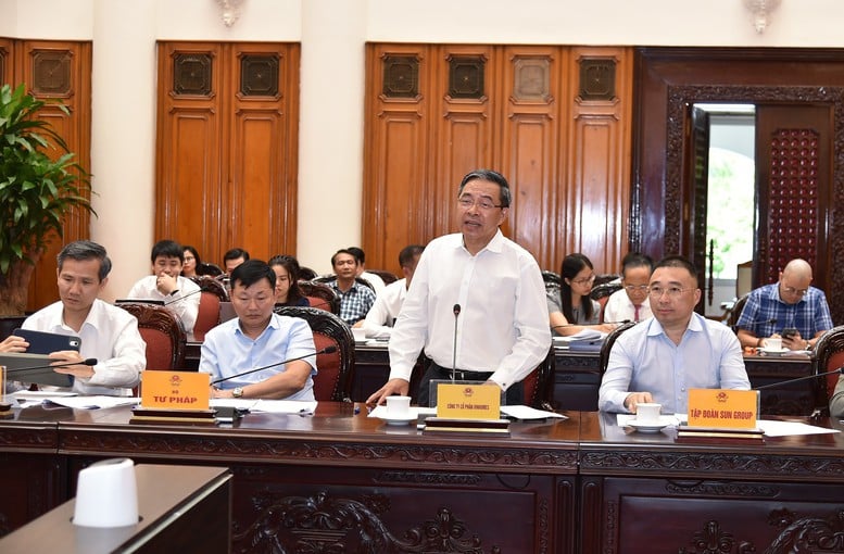 Phó Thủ tướng Hồ Đức Phớc họp với các doanh nghiệp, hiệp hội về dự án Luật Thuế thu nhập cá nhân (thay thế)- Ảnh 4.