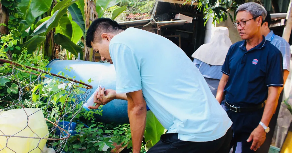 Phường Rạch Dừa (TPHCM) ra quân diệt lăng quăng, phòng chống sốt xuất huyết
