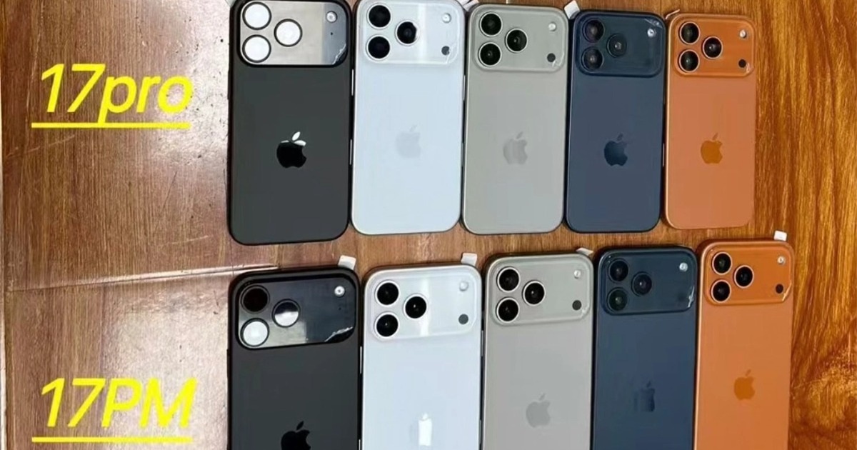 Video cho thấy toàn bộ tùy chọn màu sắc trên iPhone 17 Pro