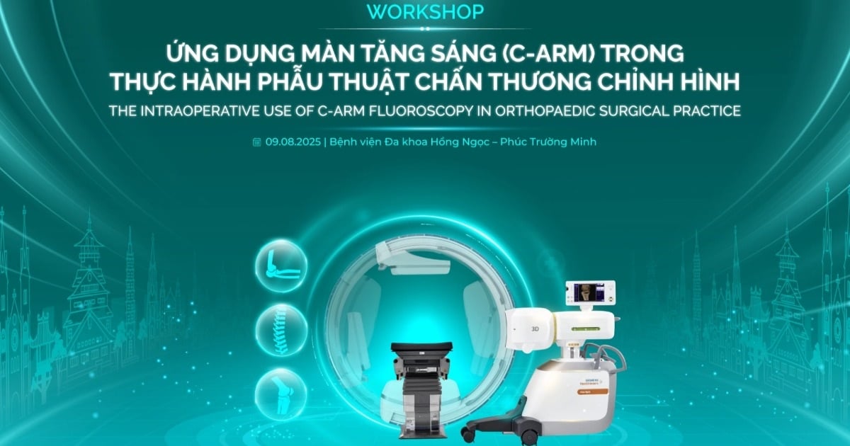 Bệnh viện Hồng Ngọc hợp tác quốc tế ứng dụng C-arm trong phẫu thuật chấn thương chỉnh hình