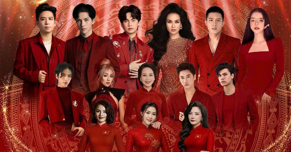Anh Tú, Võ Hạ Trâm hát cùng các 'ngôi sao' sắc phục công an