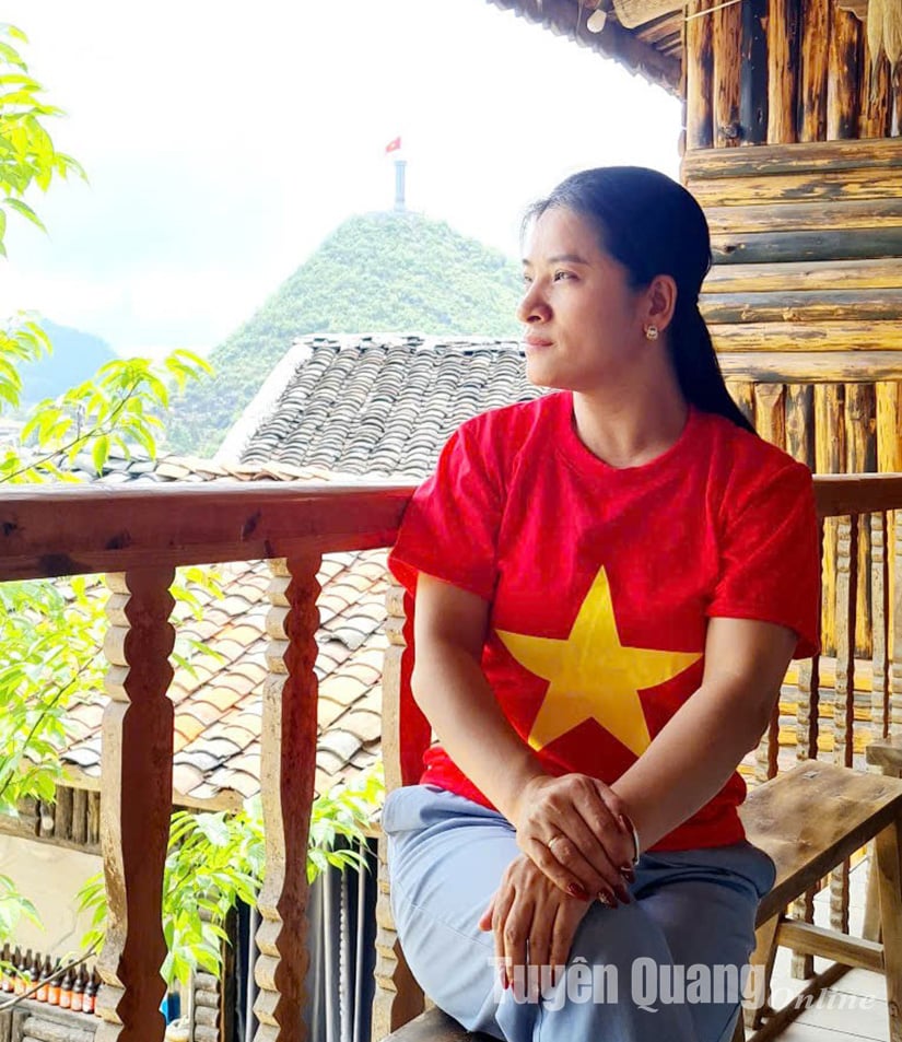 Nhà văn Chu Thị Minh Huệ.