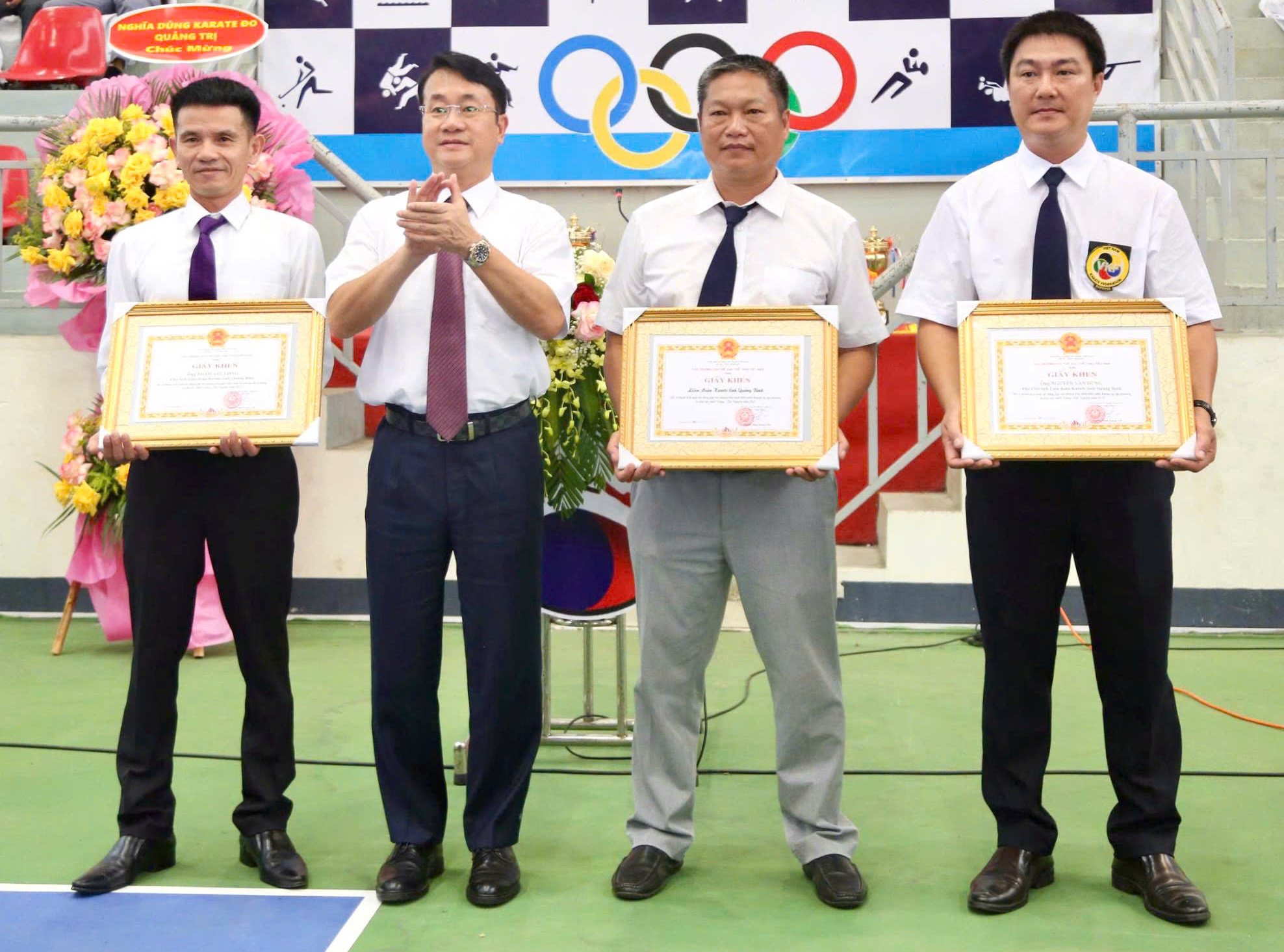 Hơn 600 vận động viên tranh tài tại Giải vô địch Karate các Câu lạc bộ tỉnh Quảng Trị mở rộng lần thứ I 
