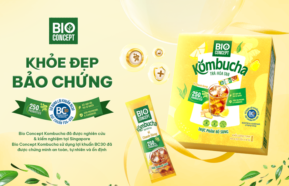 Thức uống lên men Bio Concept Kombucha: Đáp ứng nhu cầu sống cân bằng - 1