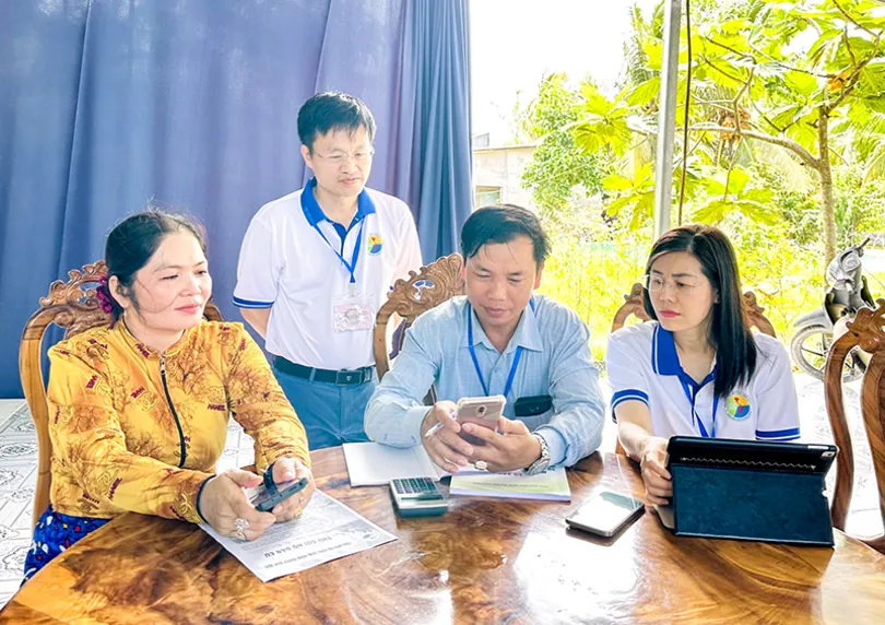 ត្រួតពិនិត្យការប្រមូលព័ត៌មានសម្រាប់ជំរឿនកសិកម្ម និងជនបទឆ្នាំ២០២៥