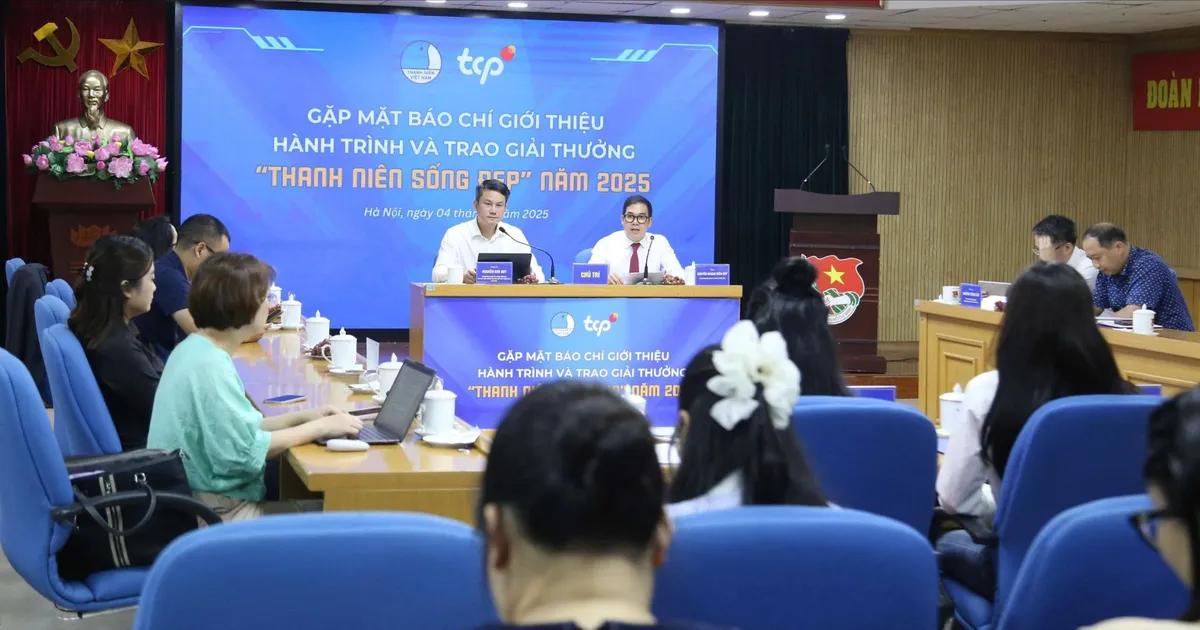 Khởi động hành trình và giải thưởng “Thanh niên sống đẹp” năm 2025