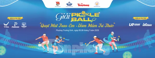 Trọng tài quốc gia tham gia điều hành Giải Pickleball ‘Quạt mát trao em - Ươm mầm tri thức’ ảnh 1