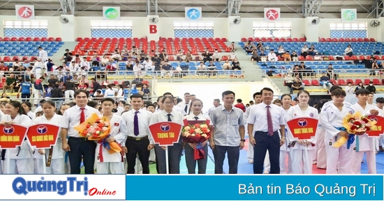 More than 600 athletes compete at the 1st Quang Tri Province Open Karate Club Championship