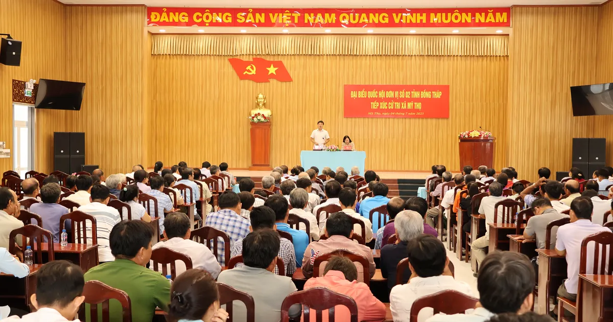 Đồng Tháp: Cử tri kiến nghị thành lập các tổ công an trực tiếp tại các ấp